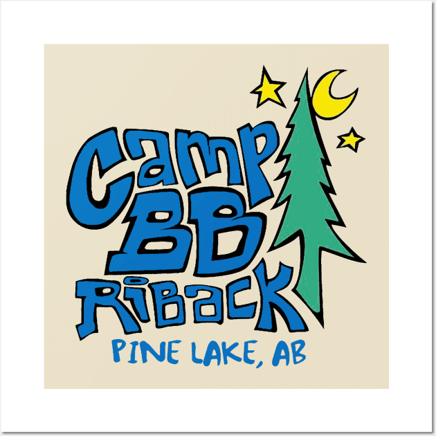 Camp BB Wall Art by deanzseptian